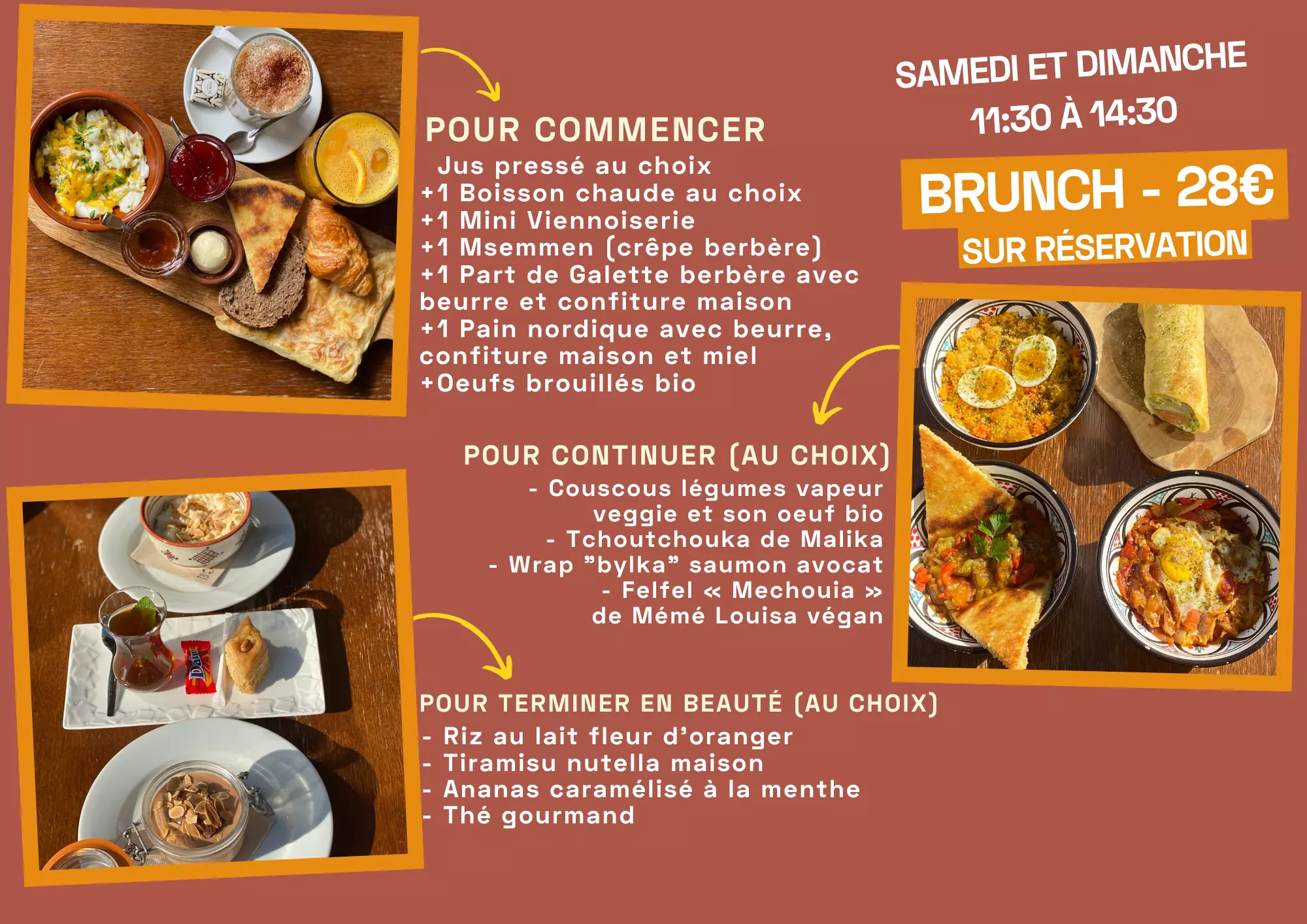 Menu Brunch